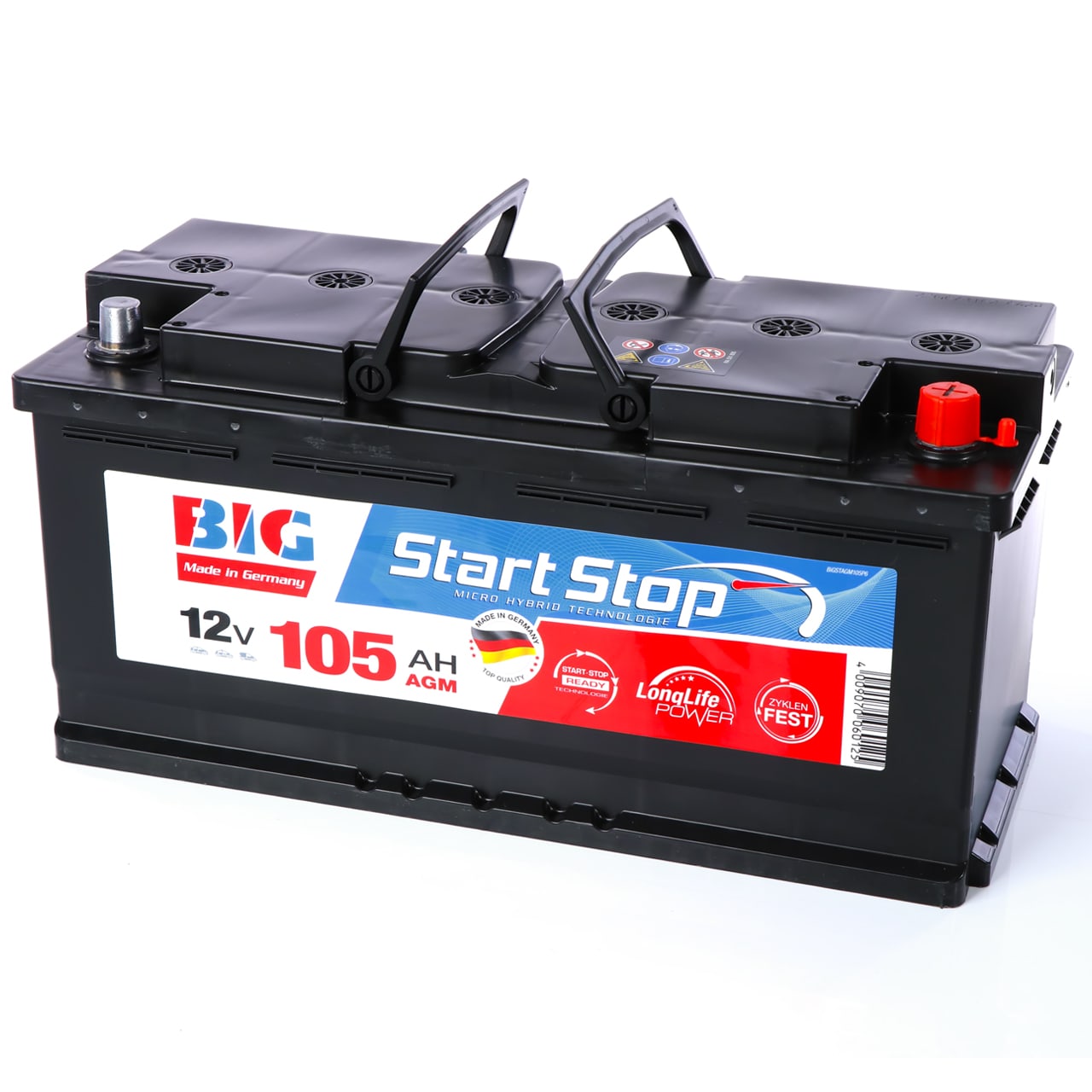 VRLA AGM Start Stop Hybri batterie de voiture automobile Batterie